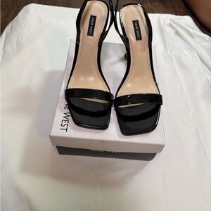 Nine West Black Women's Sandals, Heels SZ 10 M